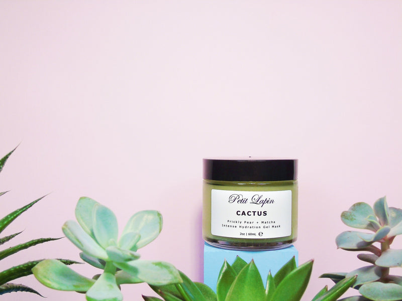 Prickly Pear Matcha Hydrating Gel Face Mask
